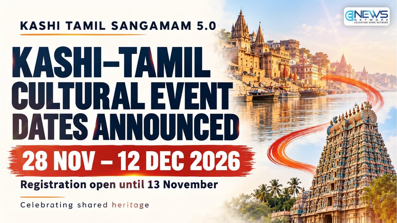 Kashi Tamil Sangamam 5.0 to Begin on November 28, Registration Portal Launched