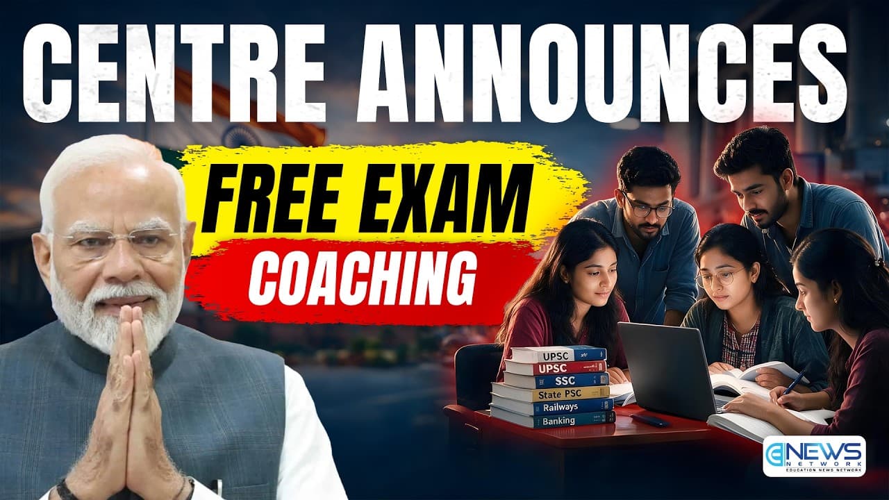 PM Modi Announces Free Online Coaching for Competitive Exams: A Boost for Affordable Learning