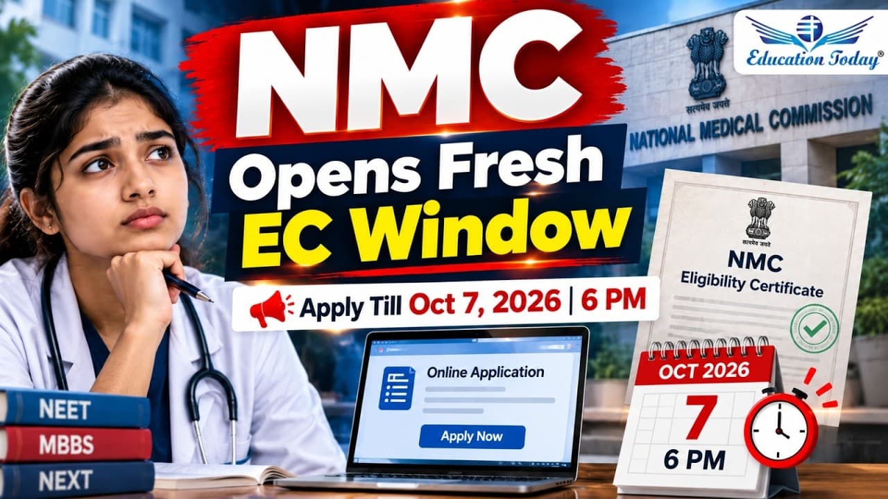 NMC Reopens Eligibility Certificate Window for Medical Aspirants