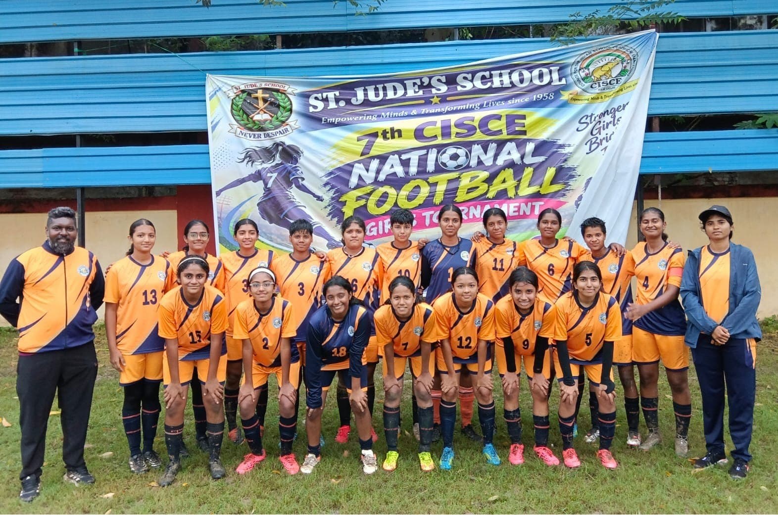Greenwood High Girls empower U-14 and U-17 teams to emerge as CISCE National Football Champions