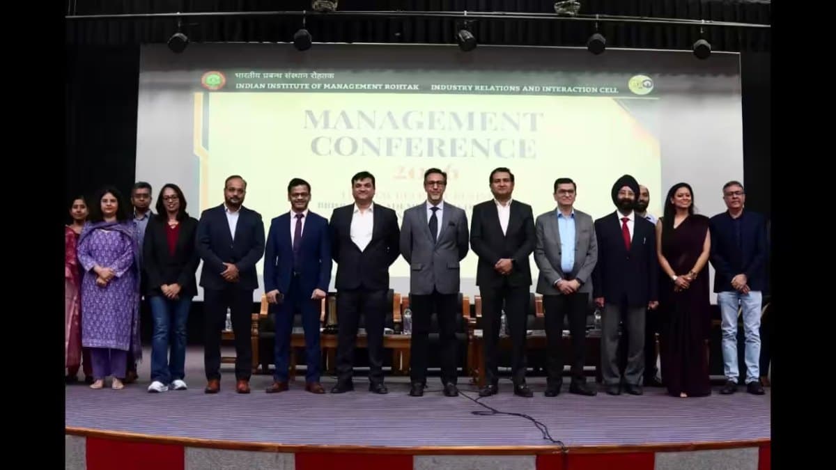 IIM Rohtak Conference Brings Business Leaders and Students Together